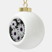 Der subtile Kontrast der Natur Keramik Kugel-Ornament (Rechts)