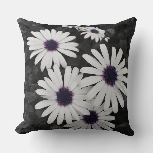 Der subtile Kontrast der Natur Kissen (Vorderseite)