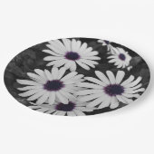 Der subtile Kontrast der Natur Pappteller (Schrägansicht)