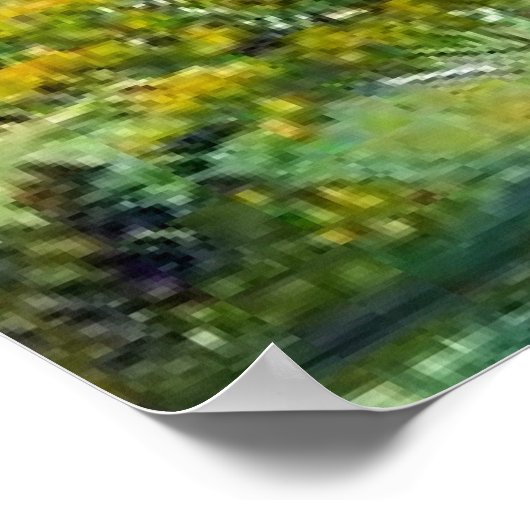 Der südafrikanische Türboom und die Fingo Huts Poster (Ecke)