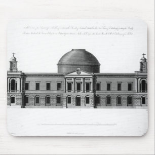 Der Südaufzug des Register-Hauses, Mousepad