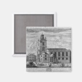 Der Südausblick der Kirche des Hl. Magnet (Vorderseite/Rückseite)