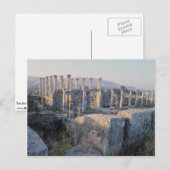 Der Süddekumanus, Jerash, Jordanien Postkarte (Vorne/Hinten)