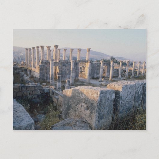 Der Süddekumanus, Jerash, Jordanien Postkarte (Vorderseite)