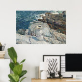 Der Süden grenzt an die Ozeanmalerei Poster (Heimbüro)