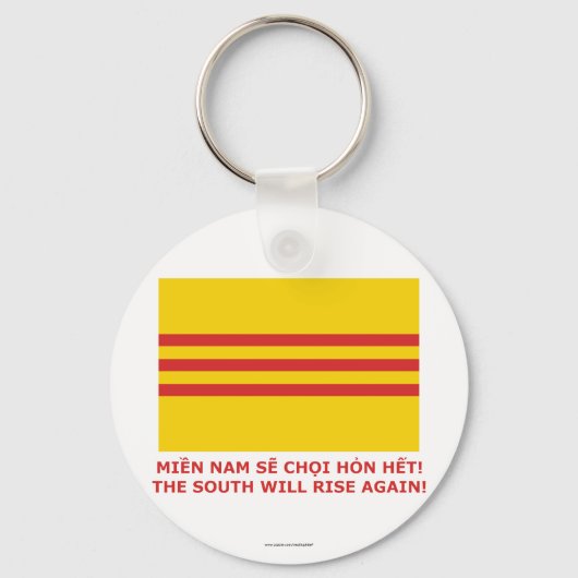 Der Süden wird wieder aufsteigen! Südvietnam, das  Schlüsselanhänger (Vorderseite)