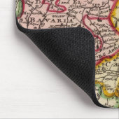 Der südöstliche Teil Deutschlands Mousepad (Ecke)