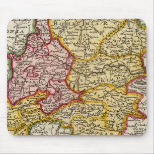 Der südöstliche Teil Deutschlands Mousepad