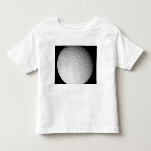 Der Südpol der Saturn-Mondteppiche Kleinkind T-shirt (Vorderseite)