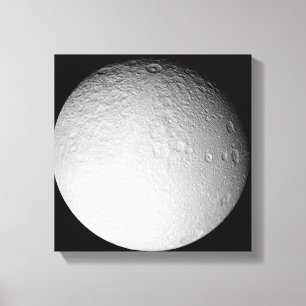 Der Südpol der Saturn-Mondteppiche Leinwanddruck