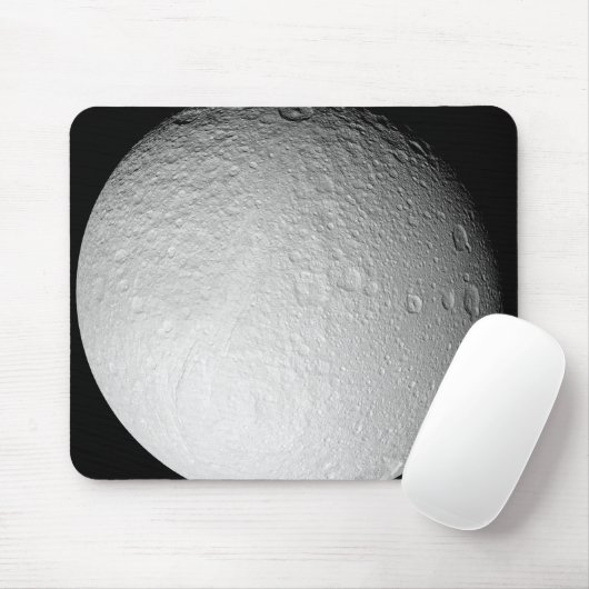 Der Südpol der Saturn-Mondteppiche Mousepad (Mit Mouse)