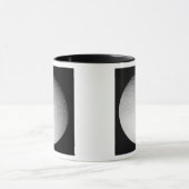 Der Südpol der Saturn-Mondteppiche Tasse (Zentrum)