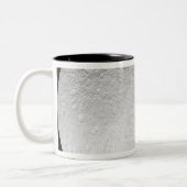 Der Südpol der Saturn-Mondteppiche Zweifarbige Tasse (Links)