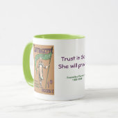 Der Suffragette-Zeitschrift-Geschenk-Tasse 2 der Tasse (Vorderseite Links)