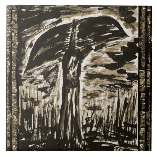 Der Sumpf Fliese (Vorderseite)