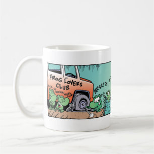Der Sumpf-Frosch-Streich Kaffeetasse