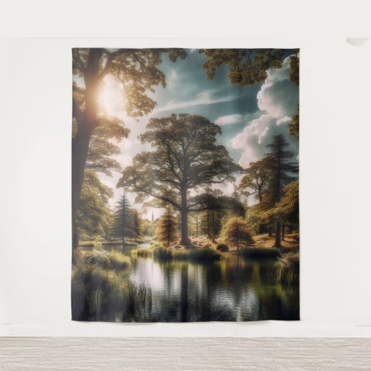 Der Sumpf im Freien Wandteppich (Vorderseite)