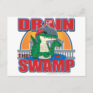 Der Sumpf in Washington Postkarte