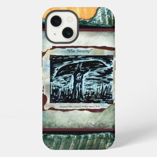 Der Sumpf iPhone Hülle (Rückseite)
