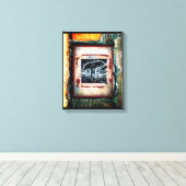 Der Sumpf Leinwanddruck (Insitu (Holzboden))