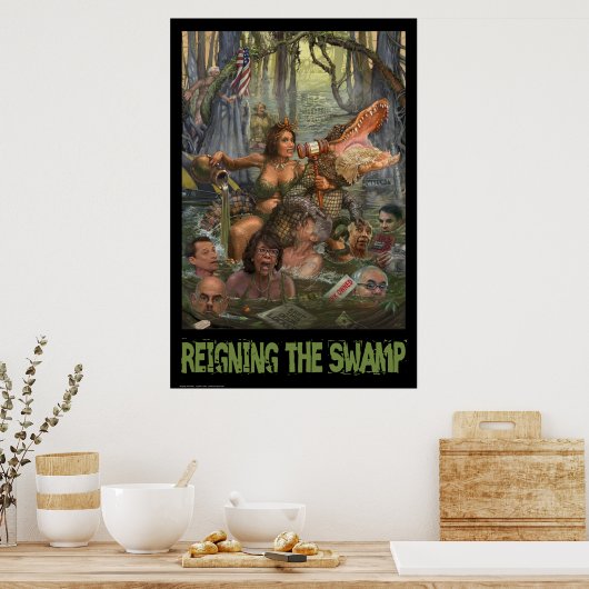 Der Sumpf regieren Poster (Küche)