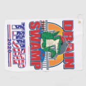 Der Sumpf Trump 2020 Golfhandtuch (Horizontal)