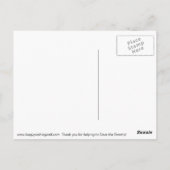 Der Sumpf Twitchy und Beulah Green gerettet Postkarte (Rückseite)