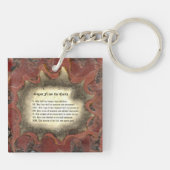 Der Sumpf und die Zeichen der Erde Schlüsselanhänger (Rückseite)