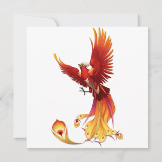 Der Sun Phoenix Einladung (Vorderseite)