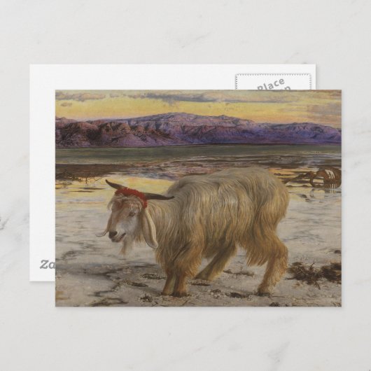 Der Sündenbock Postkarte (Vorne/Hinten)