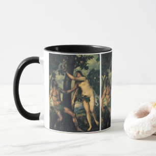 Der Sündenfall; Adam und Eva von Tizian Tasse
