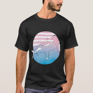 Der Sunset Hammerhai T-Shirt