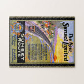 Der Sunset Limited Zug Puzzle (Horizontal)