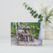 Der Sunshine Coast Australia Zoo Postkarte (Stehend Vorderseite)