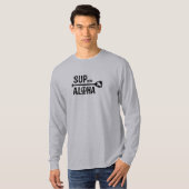 Der SUP der Männer mit Aloha Sleeve lang T-Shirt (Vorne ganz)