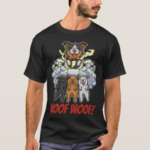 Der Super Hero Tricolor Corgi T-Shirt