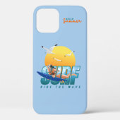 Der Surfer fährt die Welle | F Case-Mate iPhone Hülle (Rückseite)
