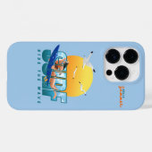 Der Surfer fährt die Welle | F Case-Mate iPhone Hülle (Rückseite (Horizontal))
