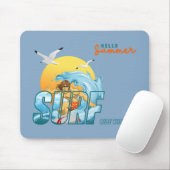 Der Surfer fährt die Welle | (M) Mousepad (Mit Mouse)