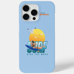 Der Surfer reitet auf der Welle (F) Case-Mate iPhone Hülle