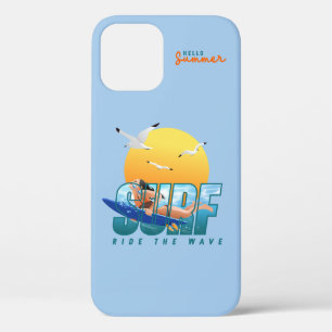 Der Surfer reitet auf der Welle (F) Case-Mate iPhone Hülle