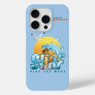 Der Surfer Reitet auf der Welle   (M) Case-Mate iPhone Hülle