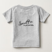 Der süße Erbsen-Kleinkind-T - Shirt (Rückseite)
