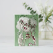 Der süße Geschmack des Todes Postkarte (Stehend Vorderseite)