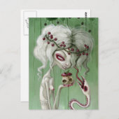 Der süße Geschmack des Todes Postkarte (Vorne/Hinten)