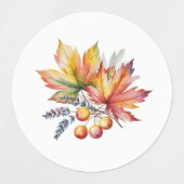 Der süße Kürbis ist auf dem Weg Etiketten (Design 2)