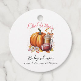 Der süße Kürbis ist auf dem Weg Geschenkanhänger