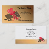 Der süße Laden Visitenkarte (Vorne/Hinten)