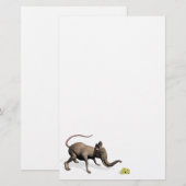 Der süße Mouphant Briefpapier (Vorne/Hinten)