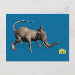 Der süße Mouphant Postkarte